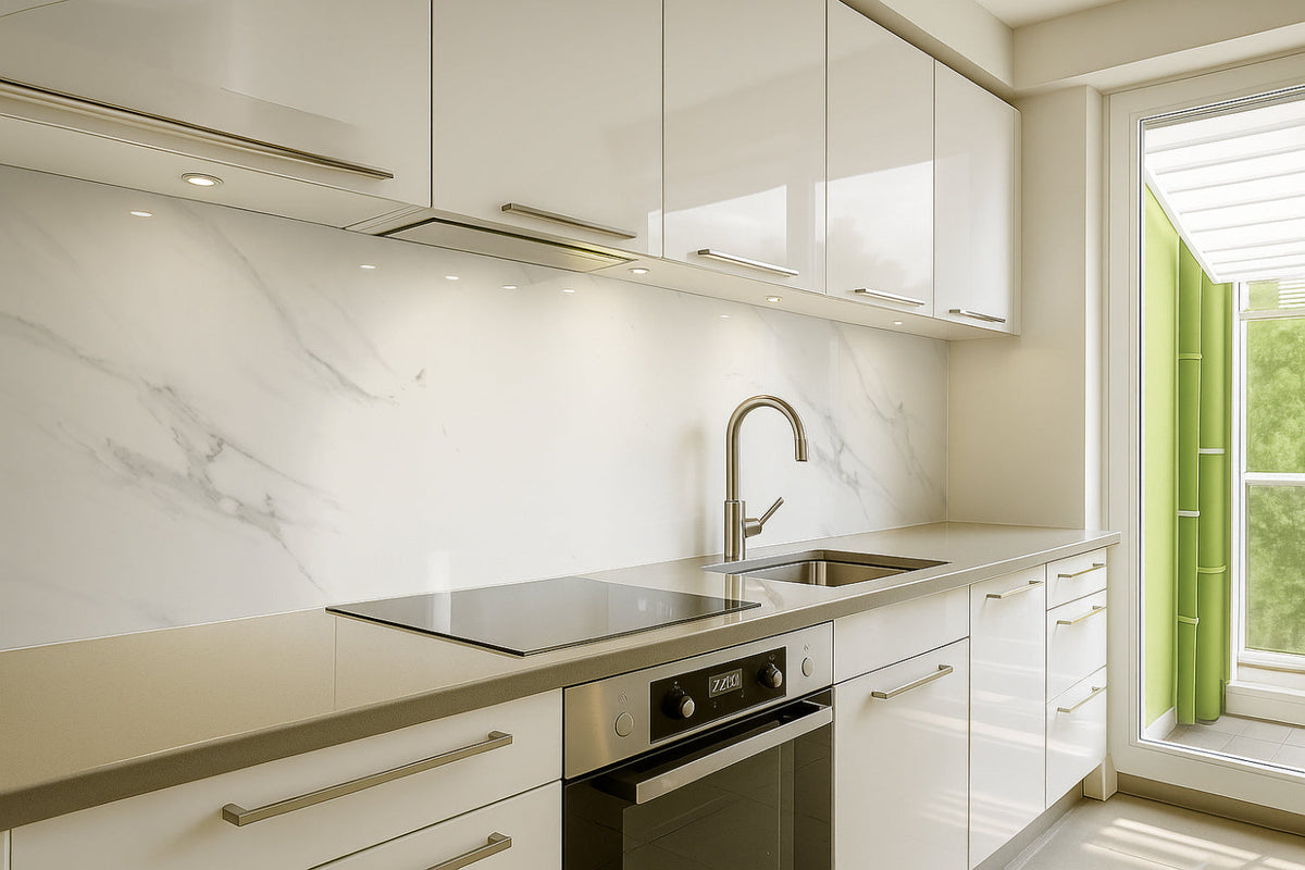 Küchenrückwand Marmoroptik