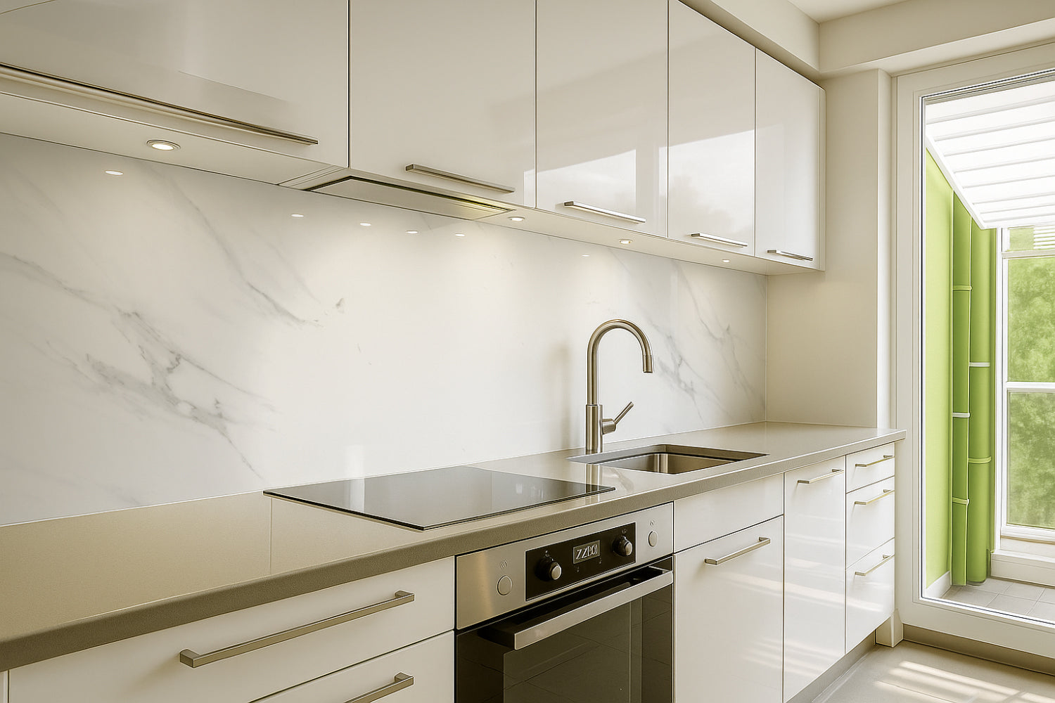 Küchenrückwand Marmoroptik