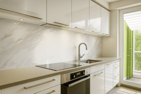 Küchenrückwand Marmoroptik