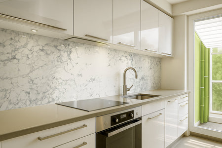 Küchenrückwand Marmoroptik