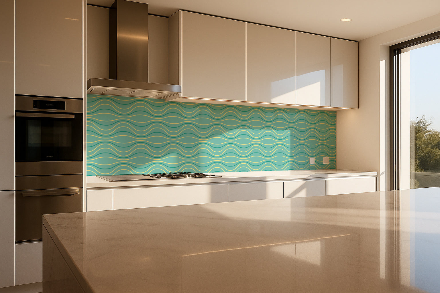 Küchenrückwand Muster