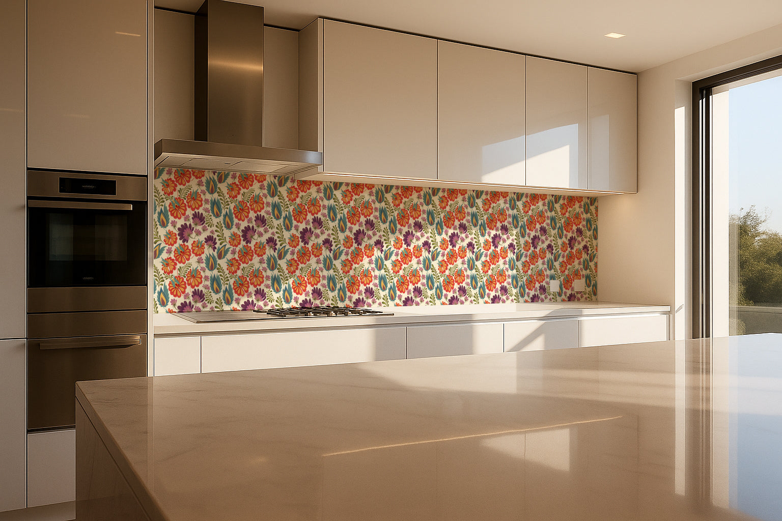 Küchenrückwand Muster