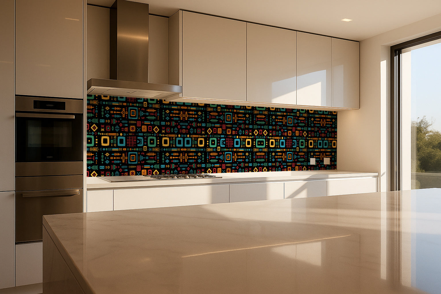 Küchenrückwand Muster