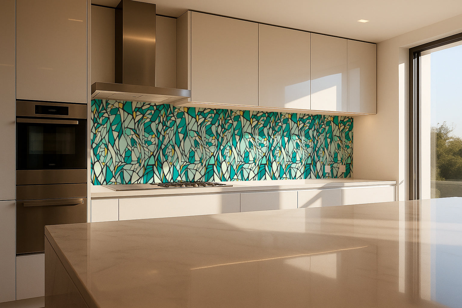 Küchenrückwand Muster