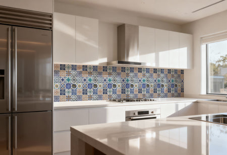 Küchenrückwand Patchwork