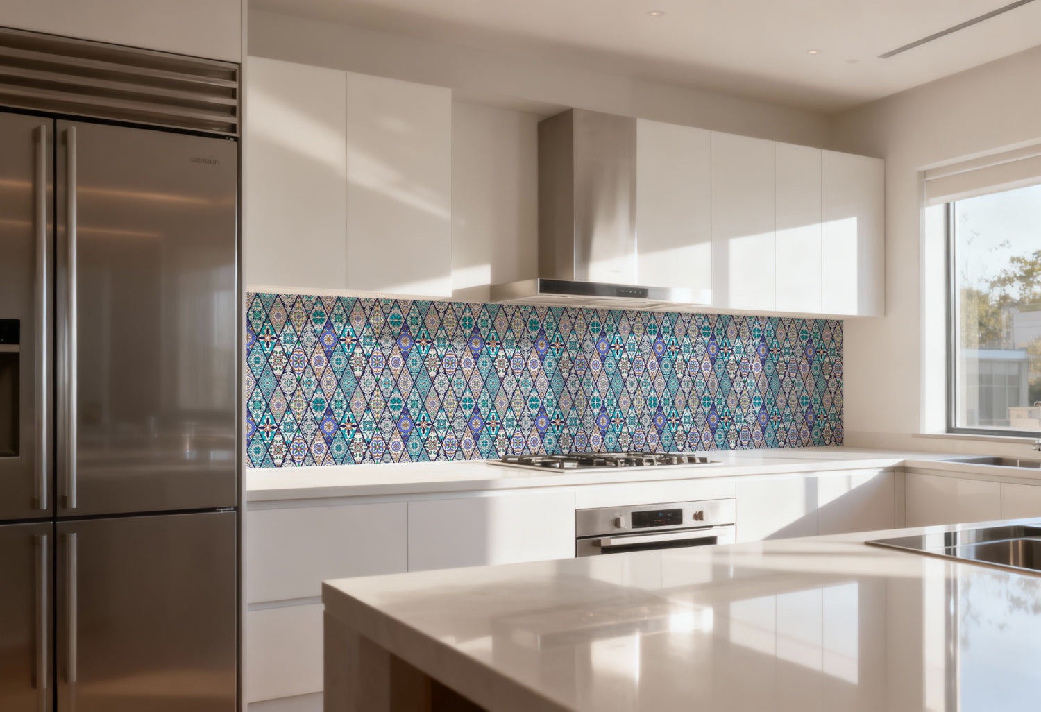 Küchenrückwand Patchwork