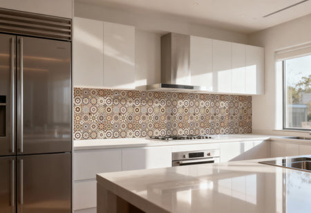 Küchenrückwand Patchwork