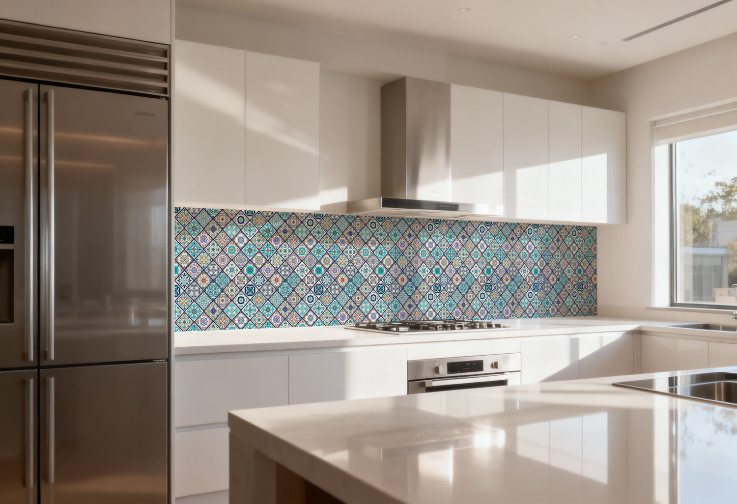 Küchenrückwand Patchwork