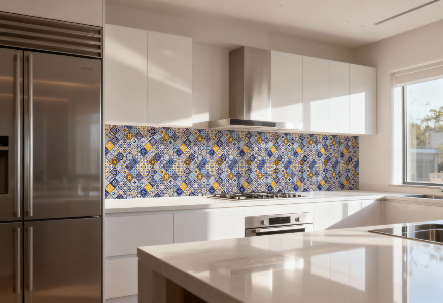 Küchenrückwand Patchwork