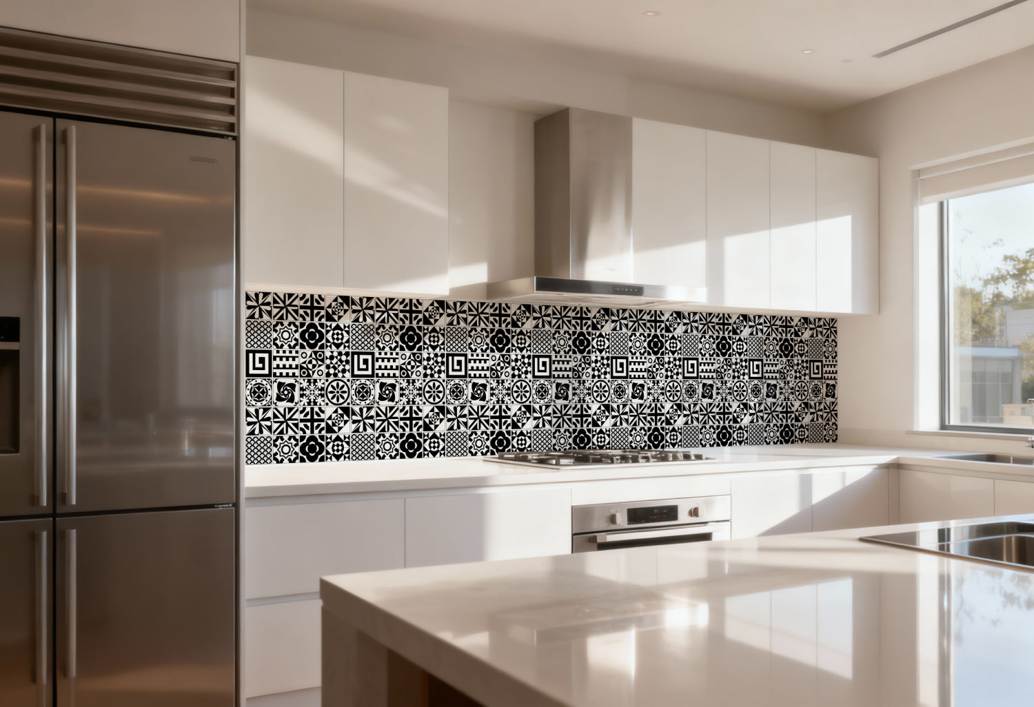 Küchenrückwand Patchwork