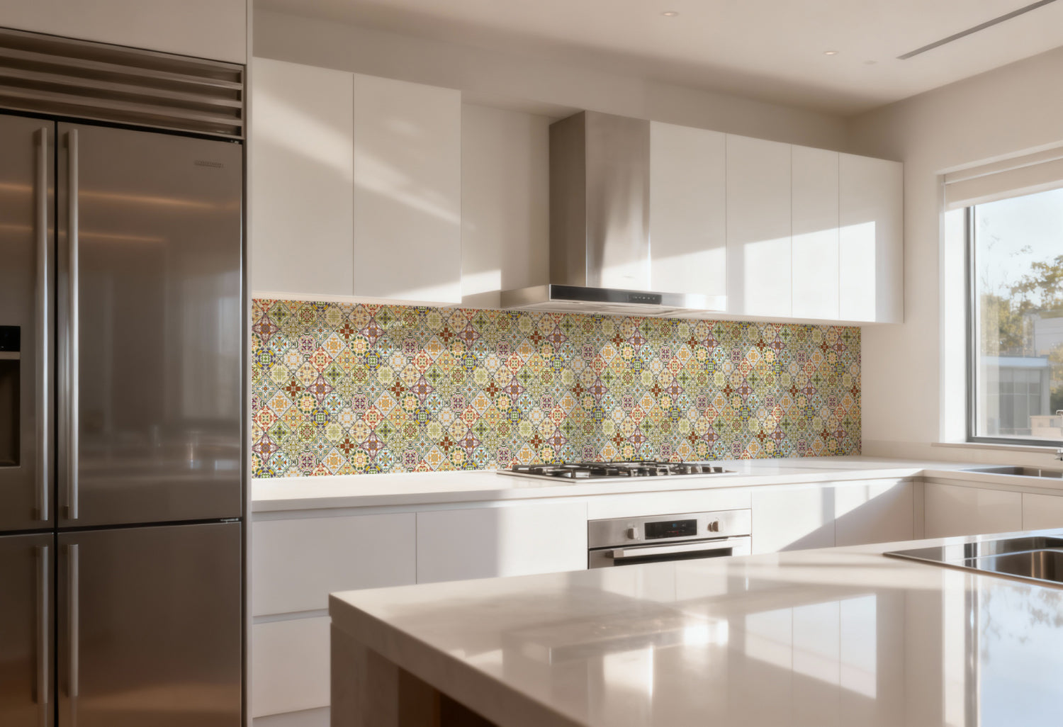 Küchenrückwand Patchwork