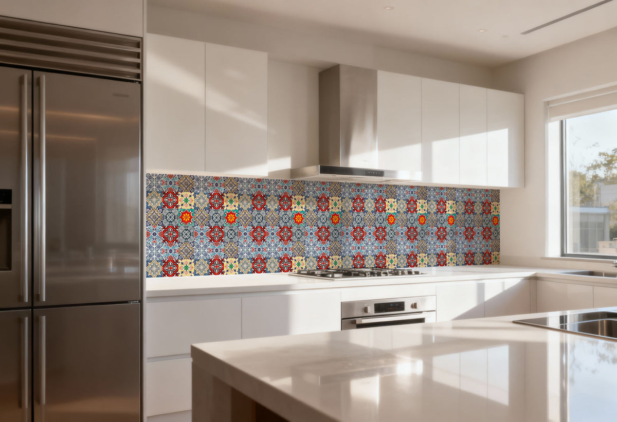 Küchenrückwand Patchwork