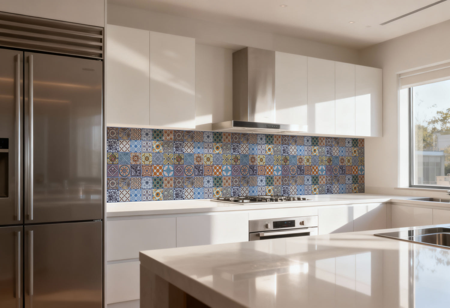 Küchenrückwand Patchwork