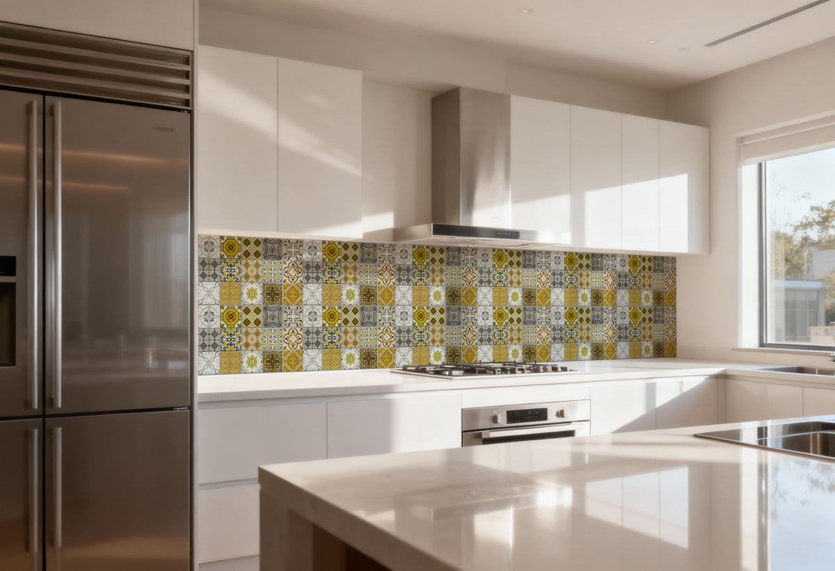 Küchenrückwand Patchwork