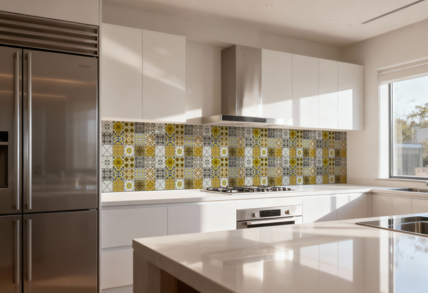 Küchenrückwand Patchwork