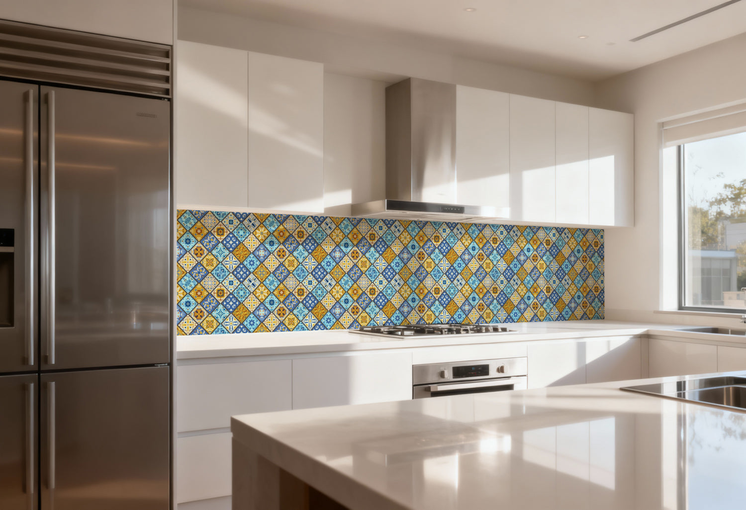 Küchenrückwand Patchwork