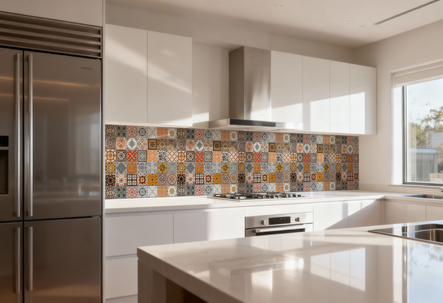 Küchenrückwand Patchwork