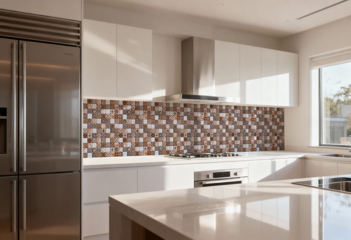 Küchenrückwand Patchwork