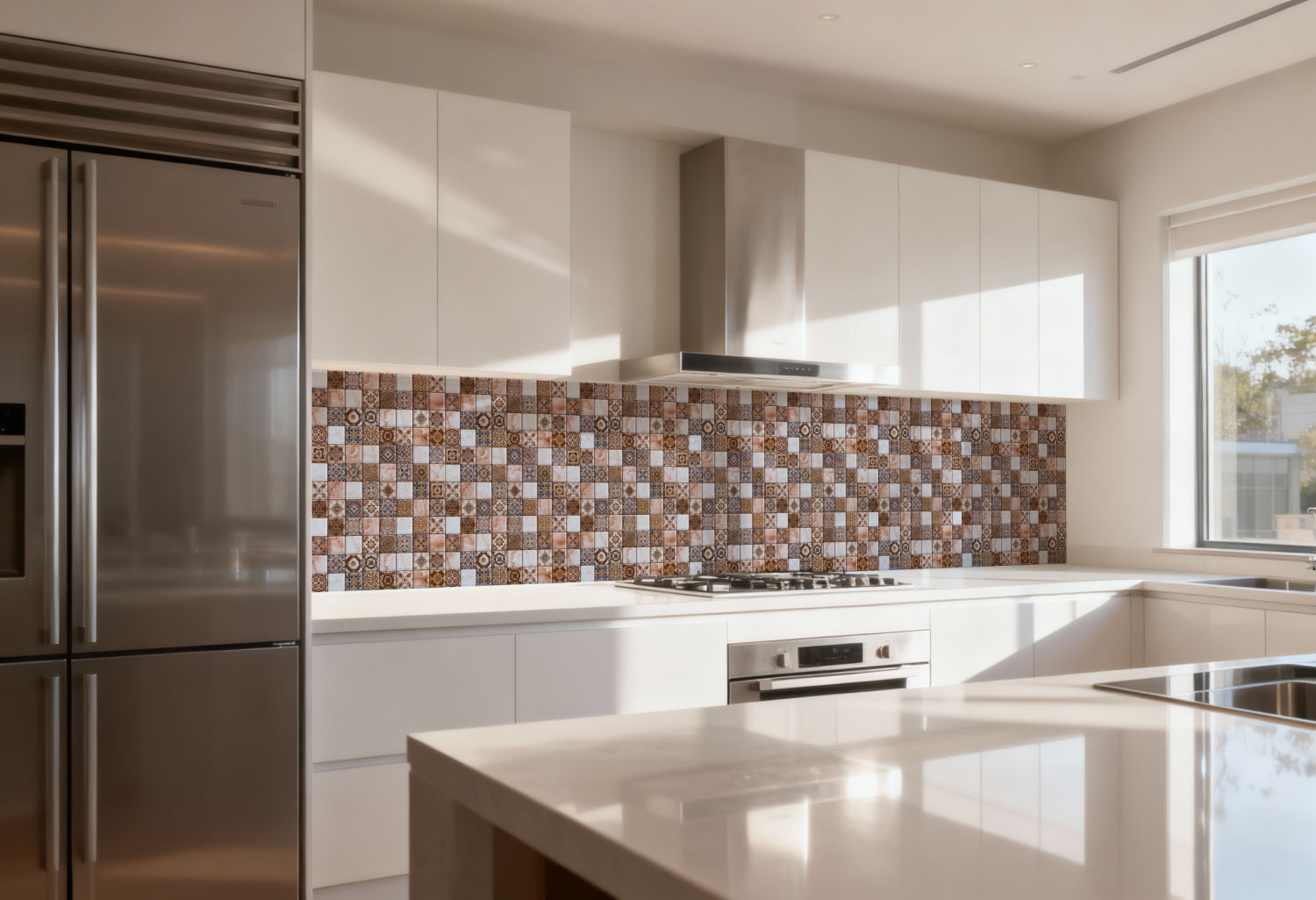 Küchenrückwand Patchwork