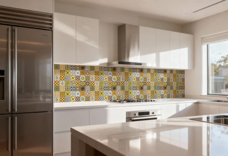 Küchenrückwand Patchwork