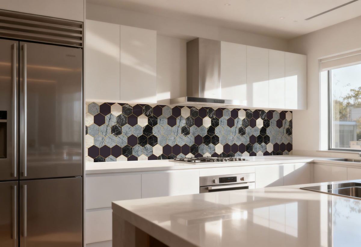 Küchenrückwand Patchwork