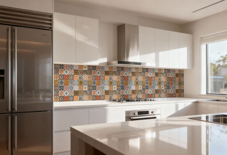 Küchenrückwand Patchwork