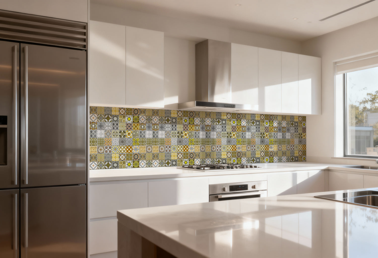 Küchenrückwand Patchwork