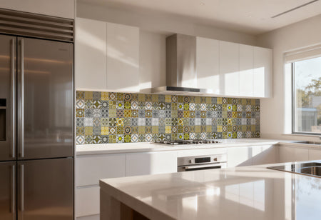 Küchenrückwand Patchwork