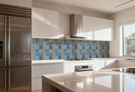 Küchenrückwand Patchwork