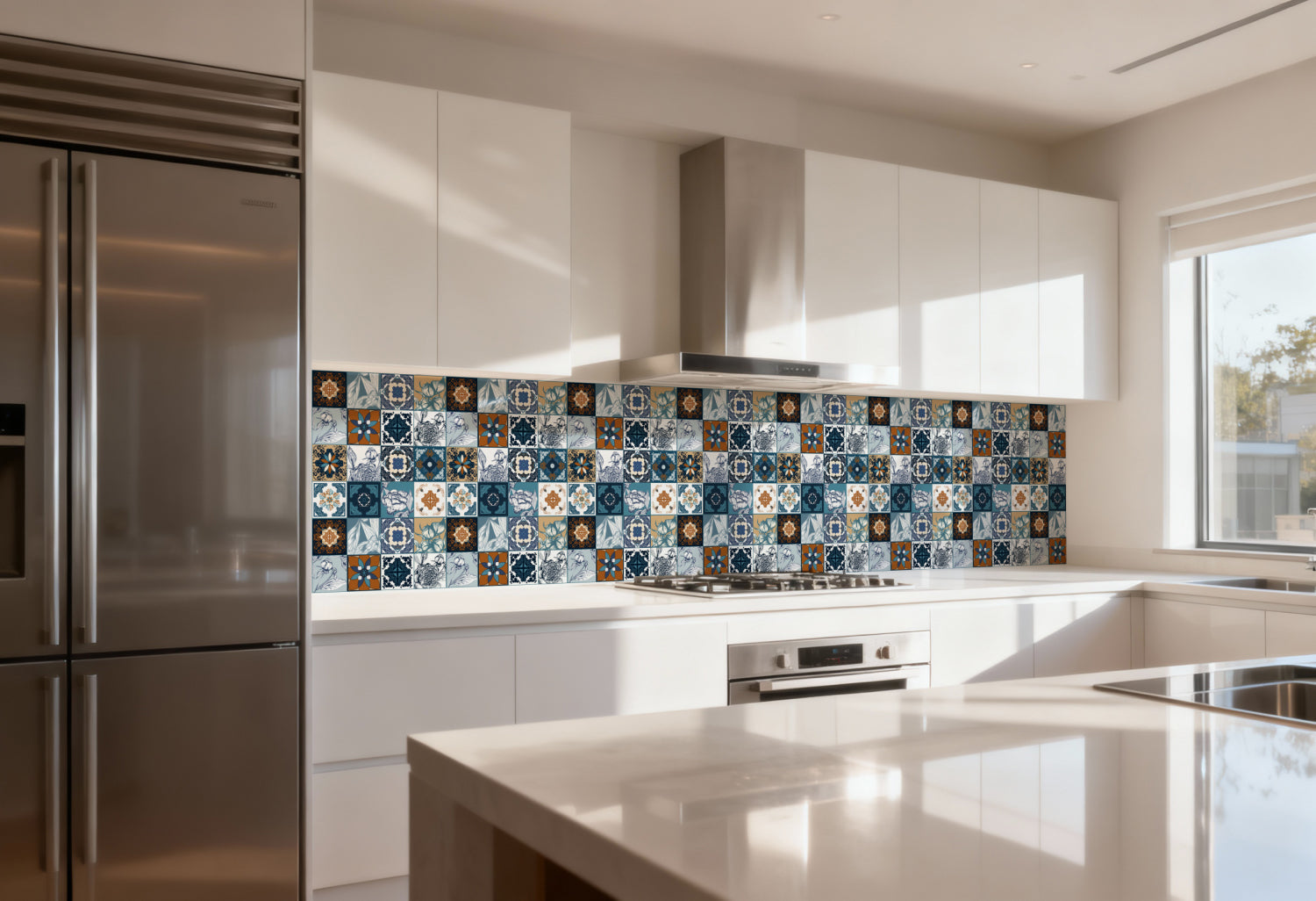 Küchenrückwand Patchwork