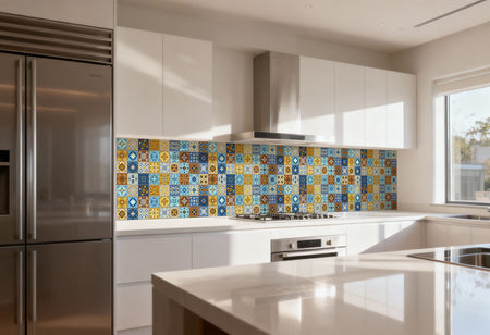 Küchenrückwand Patchwork