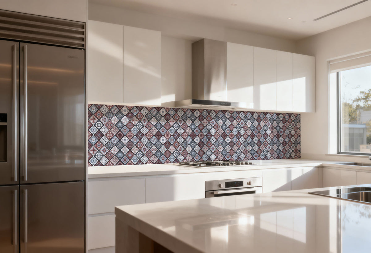 Küchenrückwand Patchwork