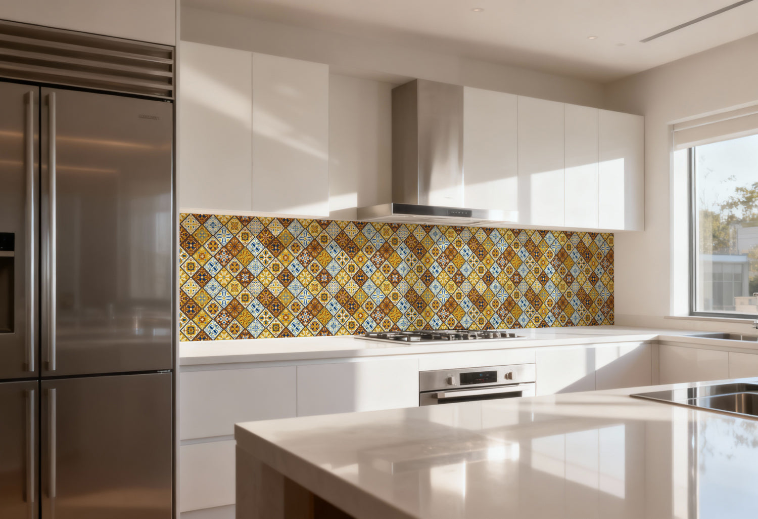 Küchenrückwand Patchwork