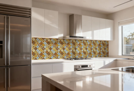 Küchenrückwand Patchwork