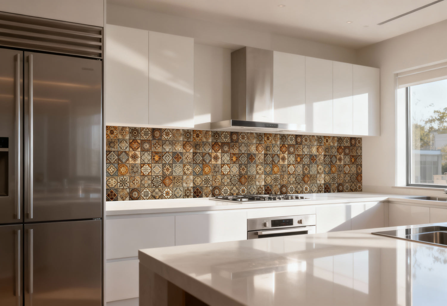 Küchenrückwand Patchwork