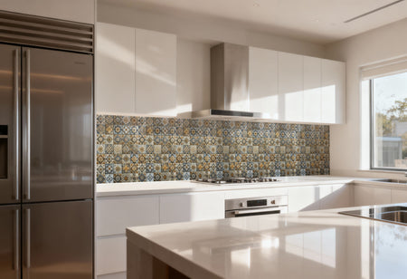 Küchenrückwand Patchwork