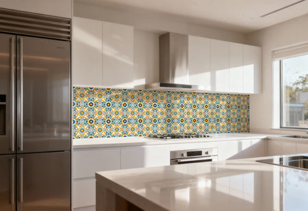 Küchenrückwand Patchwork