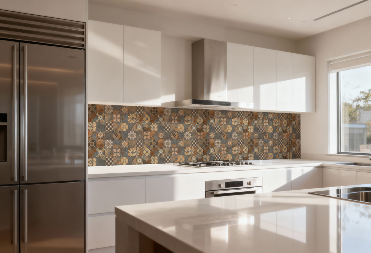 Küchenrückwand Patchwork