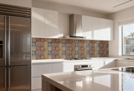 Küchenrückwand Patchwork