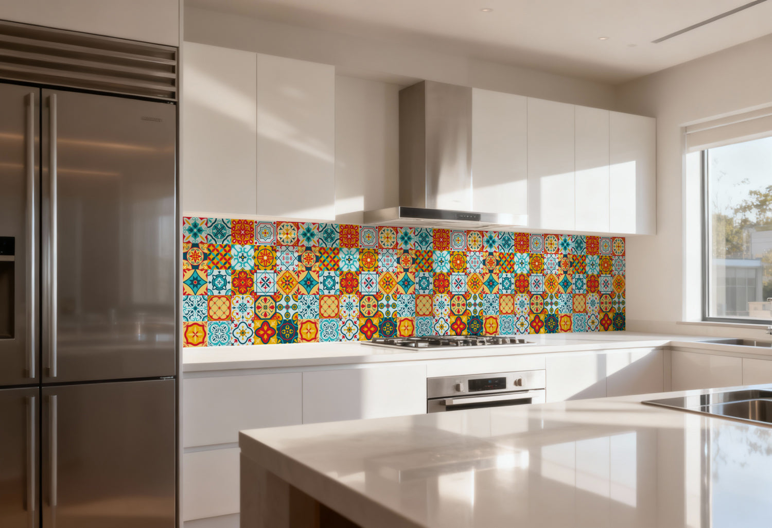 Küchenrückwand Patchwork