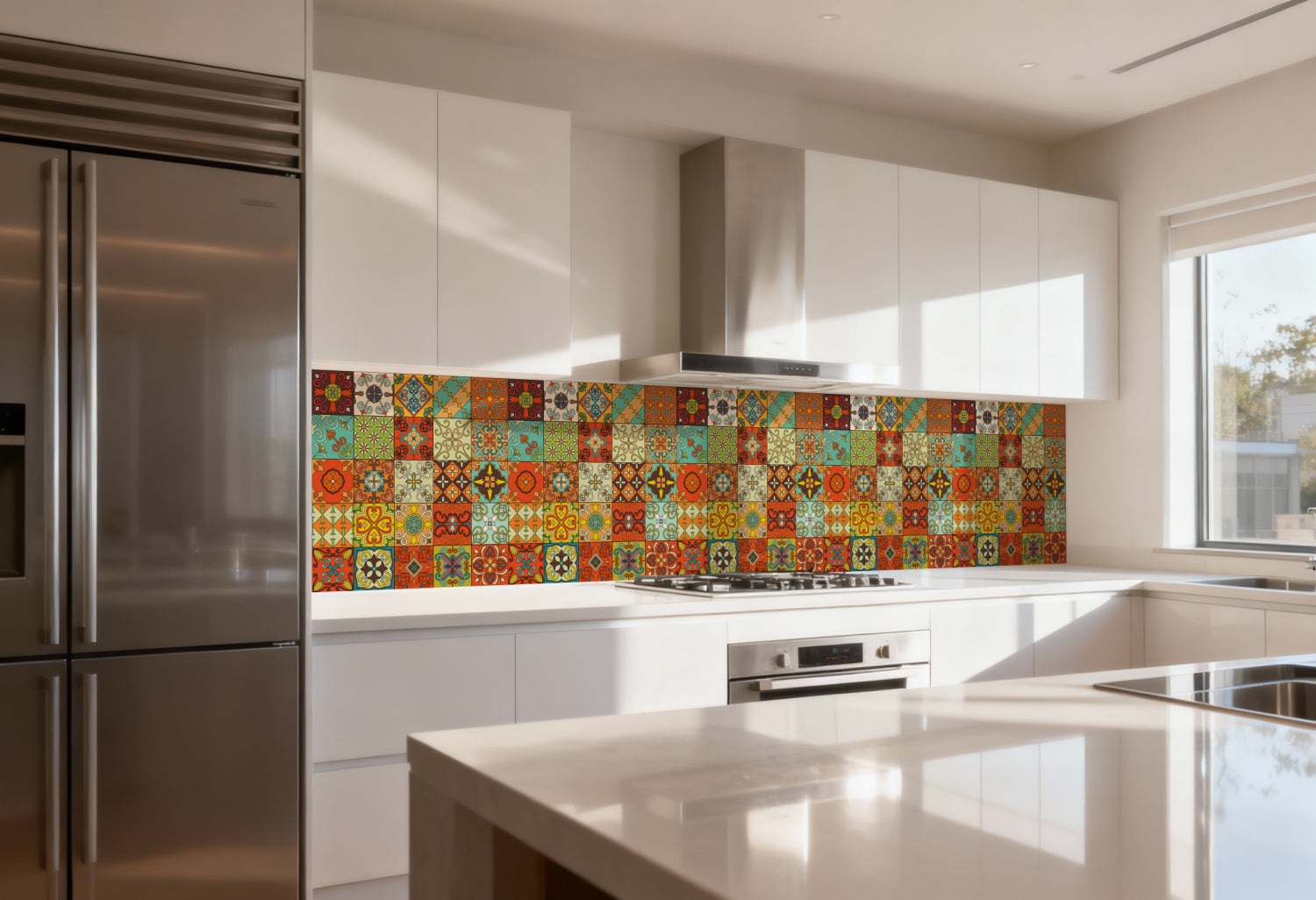 Küchenrückwand Patchwork