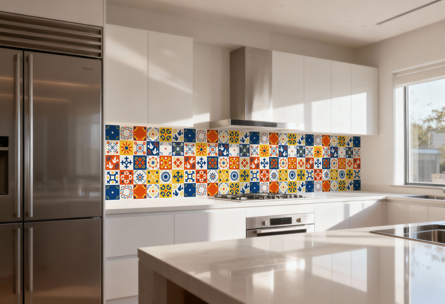 Küchenrückwand Patchwork