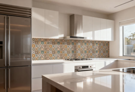 Küchenrückwand Patchwork