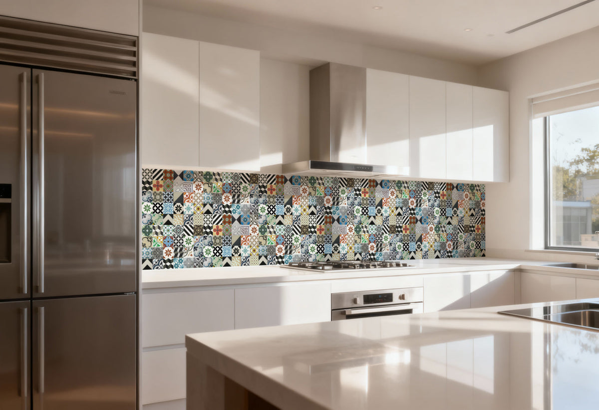 Küchenrückwand Patchwork