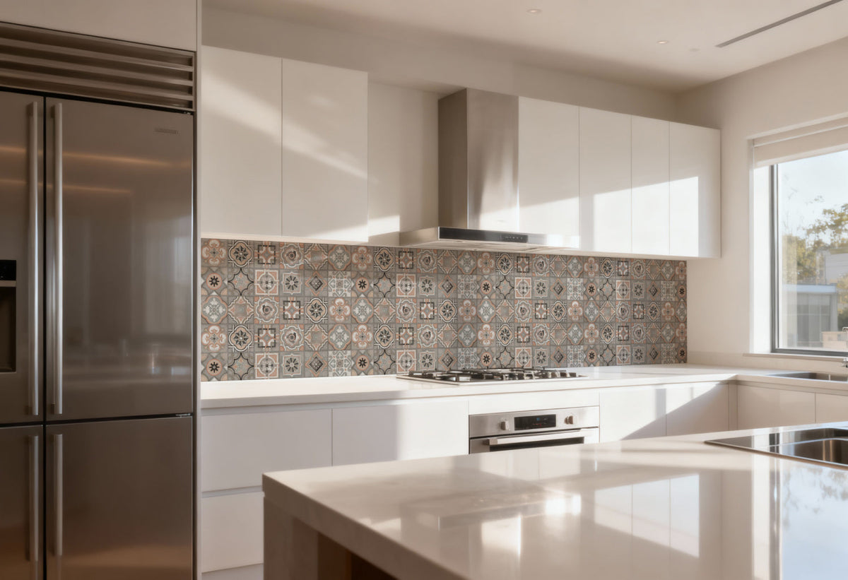 Küchenrückwand Patchwork