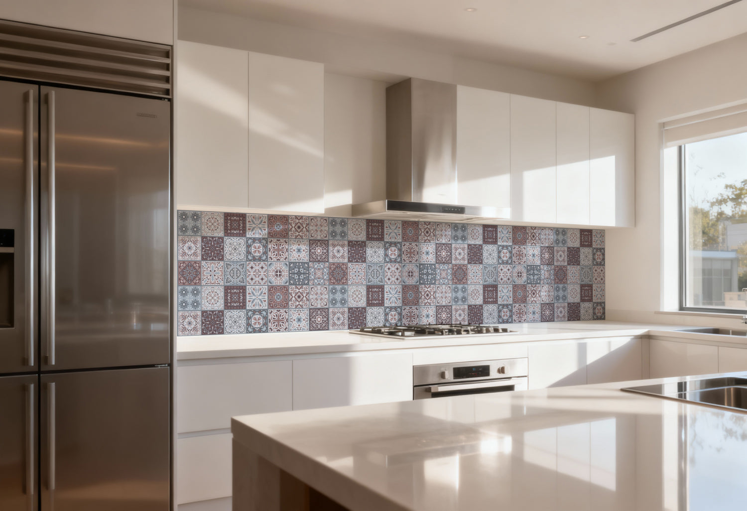 Küchenrückwand Patchwork