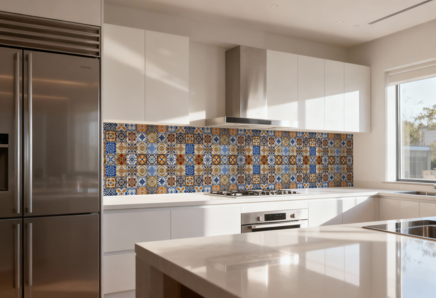 Küchenrückwand Patchwork