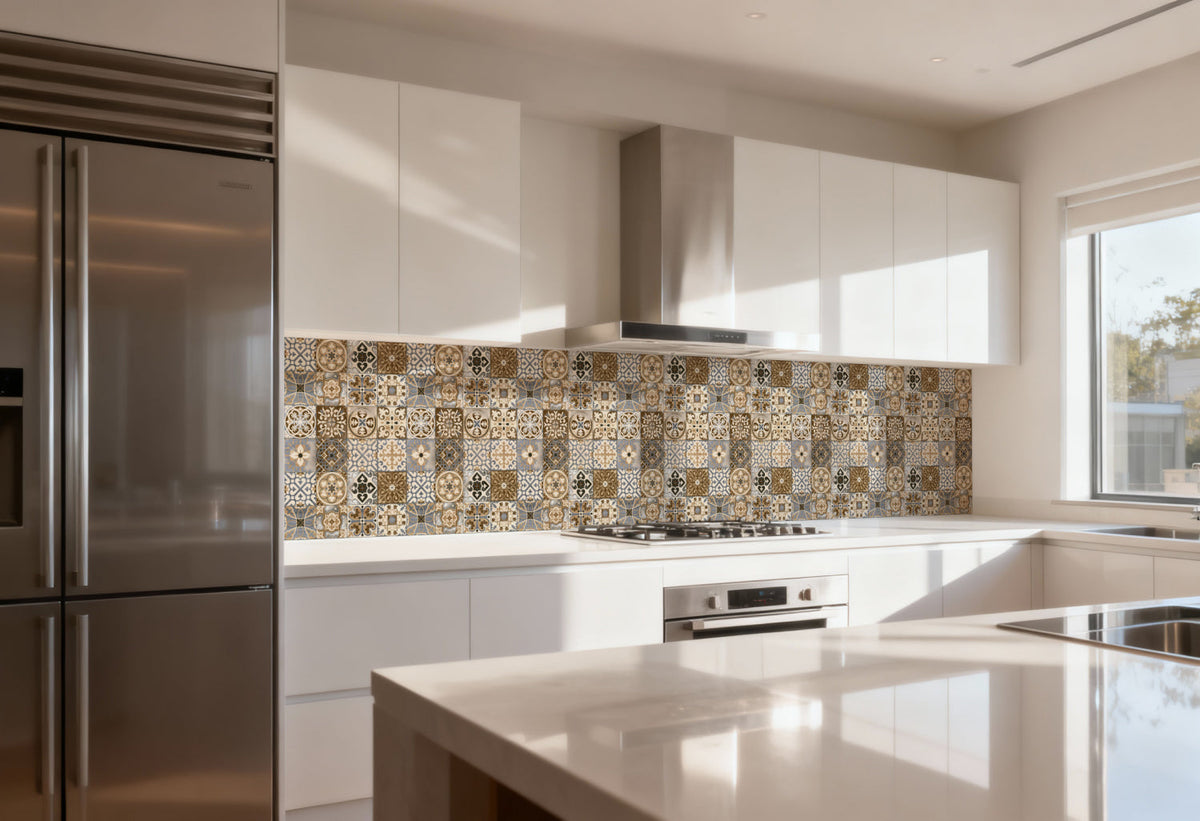 Küchenrückwand Patchwork