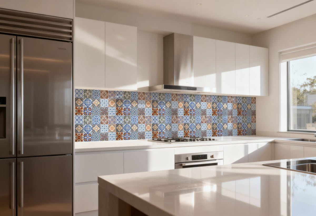 Küchenrückwand Patchwork