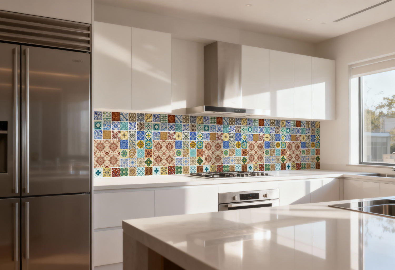 Küchenrückwand Patchwork